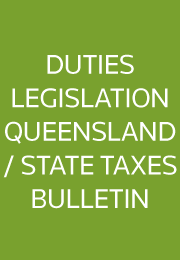 Duties Legislation Queensland