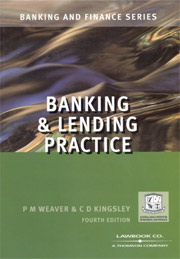 Banking & Lending Practice 4th Edition - PDF