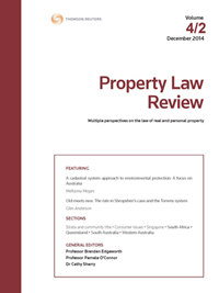 Property Law Review: Parts