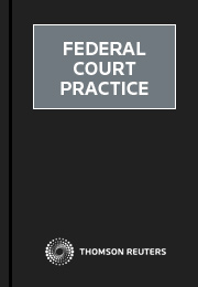 Federal Court Practice eSubscription