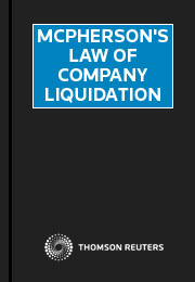 McPherson's Law of Company Liquidation - eSub