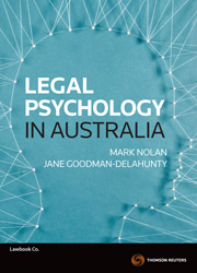 Legal Psychology in Australia ebook