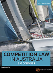 Competition Law in Australia 6th edition