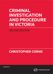 Criminal Investigation and Procedure in Victoria 2nd edition ebook