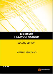Insurance - The Laws of Australia 2e