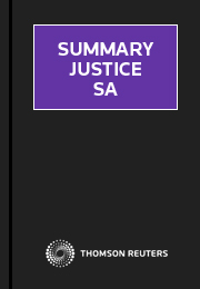 Summary Justice SA - eSub