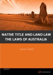 Native Title and Land Law: The Laws of Australia ebook