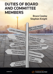 Duties of Board and Committee Members ebook