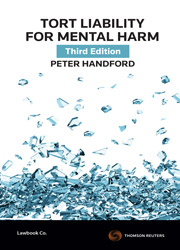 Tort Liability for Mental Harm 3rd Edition - Book