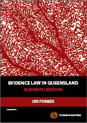 Evidence Law in Queensland 11th Edition - eBook