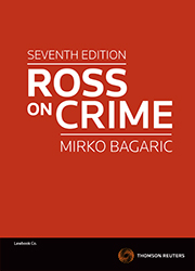 Ross on Crime 7th Edition - Book & eBook