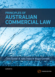 Principles of Australian Commercial Law - Book & eBook