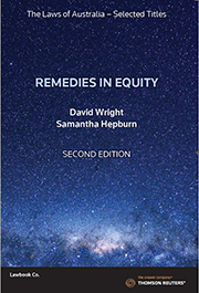 Remedies in Equity 2nd Edition - The Laws of Australia  eBook