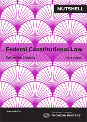 Nutshell Federal Constitutional Law 3e book+ebook