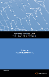 Administrative Law - The Laws of Australia ebook