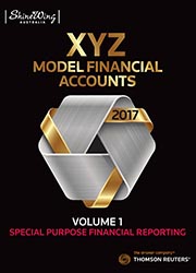 XYZ Model Financial Accounts - Volume 1 - Special Purpose Financial Reporting 2017 - CD