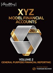 XYZ Model Financial Accounts - Volume 2 - General Purpose Financial Reporting 2017 - Book