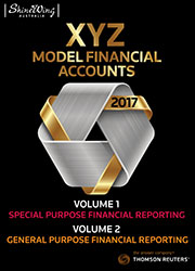 XYZ Model Financial Accounts - Volumes 1 & 2 - 2017 - Book & CD