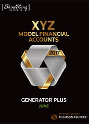 XYZ Model Financial Accounts - Generator PLUS - June 2017 - CD