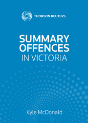 Summary Offences in Victoria - ProView eSub