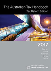 The Australian Tax Handbook Tax Return Edition 2017 eBook