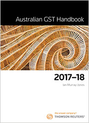 Australian GST Handbook 2017-18 Book/eBook