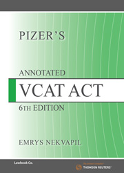 Pizers Annotated VCAT 6e eBk