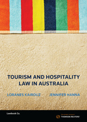 Tourism and Hospitality Law in Australia - Book & eBook