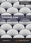 Nutshell: Criminal Law Eighth Edition - Book & eBook