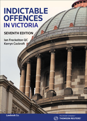 Indictable Offences in Victoria 7e - Book