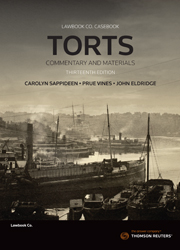 Torts: Commentary and Materials 13th edition