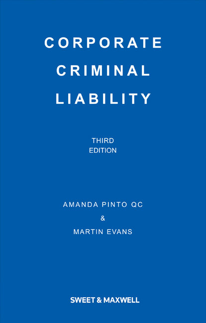 Corporate Criminal Liability 4th Edition