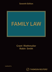 Family Law 7th Edition Book + eBook