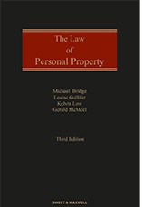Law of Personal Property 3rd Edition
