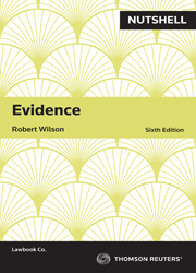 Nutshell: Evidence Sixth Edition Book + eBook