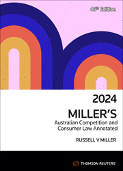 Miller's Ausn Comp and Cons Law Annotated 46th Edition Bookshops Only