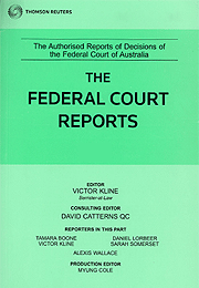 Federal Court Reports Set Volumes 1 - 230