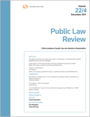 Public Law Review: Parts