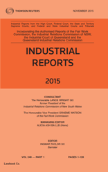 Industrial Reports Bound Volumes Only