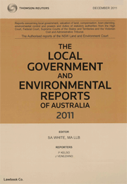 Local Government & Environmental Reports Bound Volumes Only