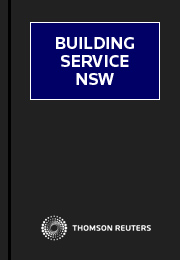 Building Service NSW 4 Volume Option: Volumes 1-4