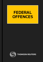 Federal Offences Volumes 1 - 4