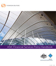 ASIC Financial Services Policy Handbook