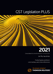 GST Legislation Plus - Online (WestlawAU)