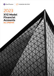 XYZ Model Financial Accounts - Online (Checkpoint)
