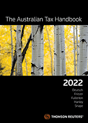 Australian Tax Handbook -  Checkpoint