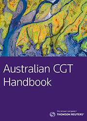 Australian CGT Handbook - Checkpoint