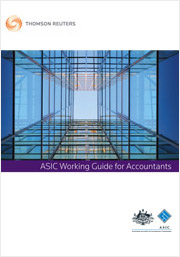 ASIC Working Guide for Accountants