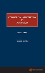 Commercial Arbitration in Australia 2nd Edition - eBook
