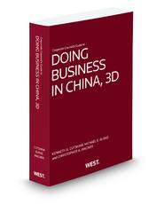 Picture of Corporate Counsel's Guide to Doing Business in China, 3rd